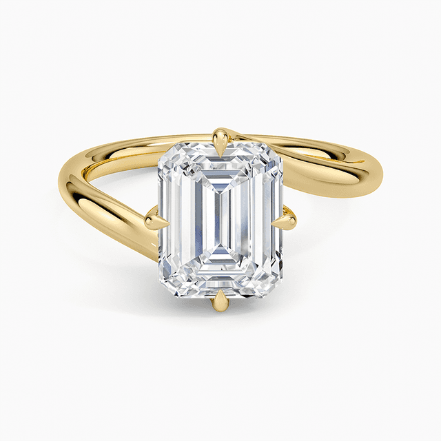 Atelier Solitaire Ring in 18K Yellow Gold